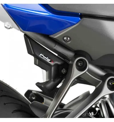 Offerta Copertura laterale Puig Carbon look per serbatoio fluido freni posteriore su Yamaha Tracer 700 e 900-