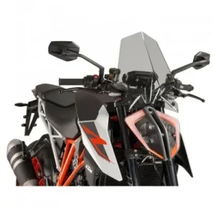 Popolare Cupolino Puig Naked fume chiaro per KTM 1290 Superduke R 17-19-