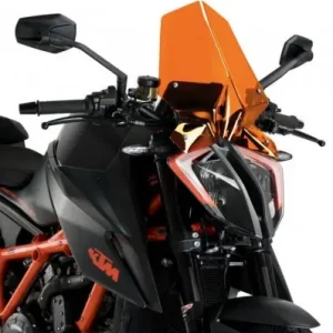 Cupolino Puig Touring arancione per Ktm 1290 Superduke R dal 2020- Ultime Pezzi