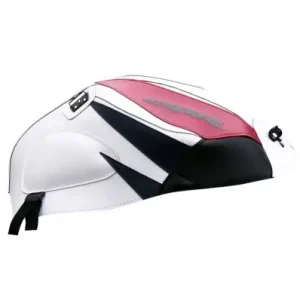 Nuovo Arrivo Copriserbatoio Bagster per CBR 1000RR 04-07 in similpelle bianco e rosso-