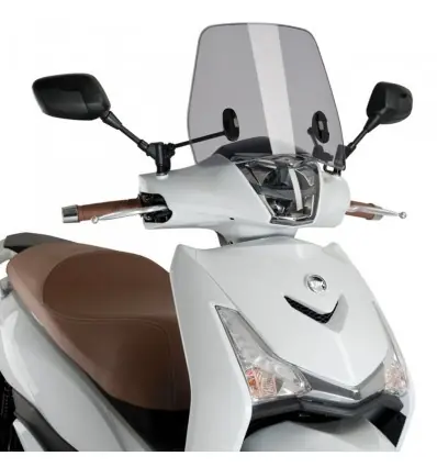 Mini parabrezza Puig per SYM 300 HD dal 2019 fumè chiaro- Professionale