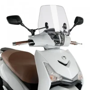 Sconto Mini parabrezza Puig per SYM 300 HD dal 2019 trasparente-