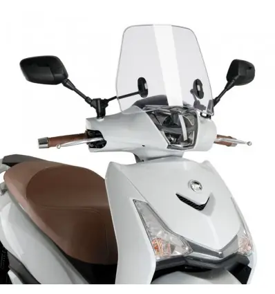 Sconto Mini parabrezza Puig per SYM 300 HD dal 2019 trasparente-