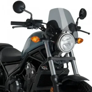 Cupolino Puig Naked fumè chiaro per Honda CMX 500 Rebel dal 2017- Promozione Esclusiva