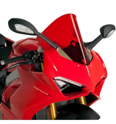 Pagamento Sicuro Cupolino Puig Racing per Ducati Panigale V4 e V2 rosso-