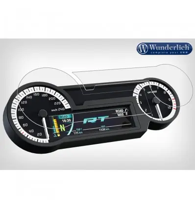 Set pellicole protettive Wunderlich antiriflesso per strumentazione BMW R1200 RT e R1250 RT- Occasione