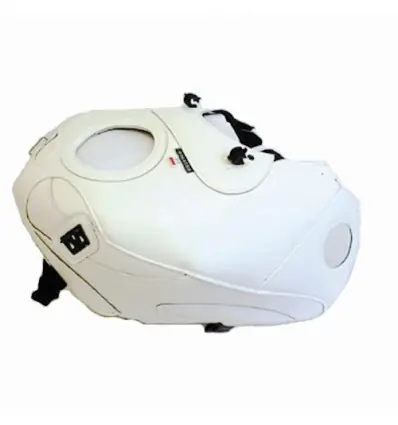 Copriserbatoio Bagster per BMW F650 e F650 ST in similpelle bianco- Di Tendenza
