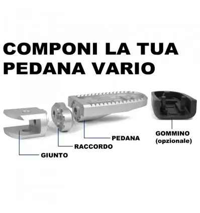 Offerta Del Giorno Giunto Wunderlich per pedane Vario su BMW R1200 GS e GS Adventure-