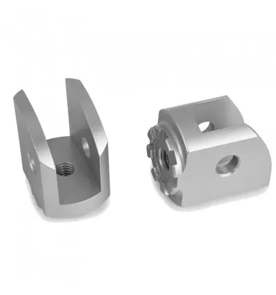 Offerta Del Giorno Giunto Wunderlich per pedane Vario su BMW R1100 S, R1150 R, R1150 RS e R850 R-Argento