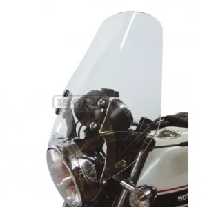 Cupolino Isotta media protezione per Moto Guzzi V9 Roamer-Fumè chiaro Economico