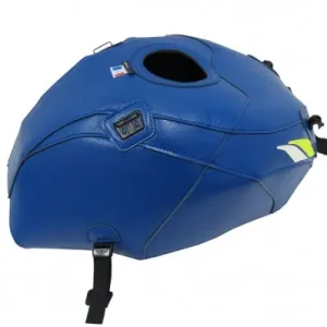Copriserbatoio Bagster per Suzuki GSX-R 1000 dal 2017 in similpelle blu, giallo fluo e bianco- Must-Have
