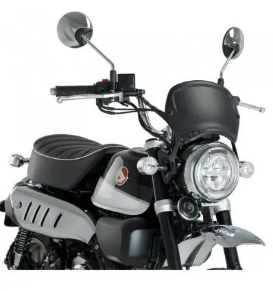Promo Stagionale Cupolino Puig nero opaco per Honda Monkey 125-