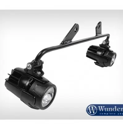 Prezzo Scontato Sostegno Wunderlich per faretti OEM su paraserbatoio BMW R1250 GS e R1200 GS dal 2013-