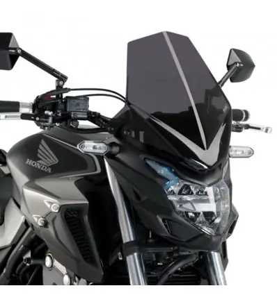 Prezzo Di Fabbrica Cupolino Puig Naked per Honda CB 500F fumè scuro-