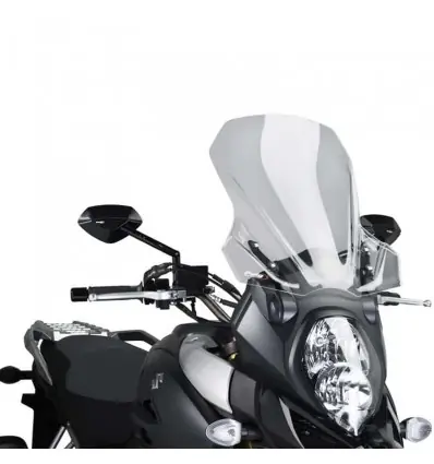 Professionale Cupolino Puig Touring trasparente per Suzuki DL1000/XT V-Strom dal 2014-