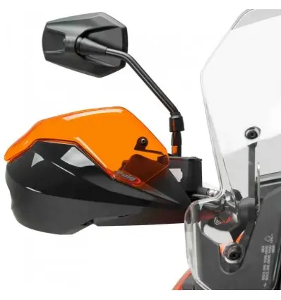Solo Oggi Estensione Puig per paramani originali su moto KTM-Arancio
