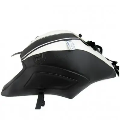 A Buon Prezzo Copriserbatoio Bagster per Ducati Diavel 1200 11-18 in similpelle carbon e bianco-
