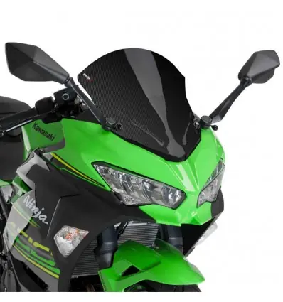 Ultimissimo Modello Cupolino Puig Racing per Kawasaki Ninja 400 dal 2018 carbonio-
