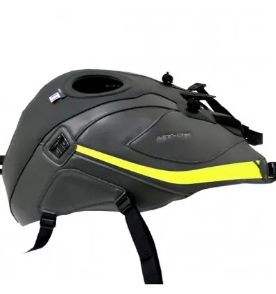Copriserbatoio Bagster per Yamaha MT-03 dal 2016 nero, nero opaco e giallo- Spedito Oggi
