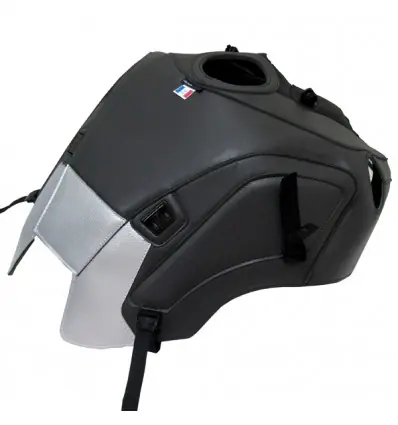 Copriserbatoio Bagster per Honda CB 1000R 18-23 in similpelle nero opaco e argento- Super Prezzo