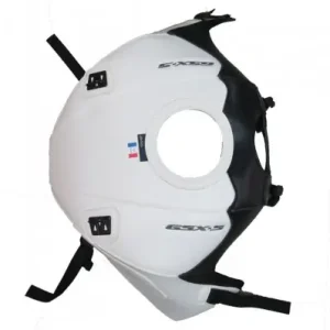 Promozione Esclusiva Copriserbatoio Bagster per Suzuki GSX-S 1000 e 1000F 15-20 in similpelle nero e bianco-