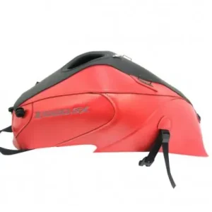 Copriserbatoio Bagster per Kawasaki Z1000 SX 11-19 in similpelle nero e rosso- Subito Disponibile