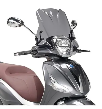 Cupolino Givi Fumè per Piaggio Beverly 125/300ie e Beverly 350 Sport Touring- Subito Disponibile