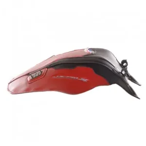 Copriserbatoio Bagster per Honda NC 750X dal 2016 in similpelle rosso scuro e nero opaco- Occasione Imperdibile