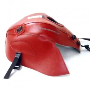 Copriserbatoio Bagster per Honda CB 500F dal 2016 in similpelle rosso e nero- Sconto