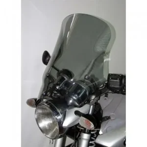 Professionale Cupolino Isotta sportivo ad inclinazione variabile per BMW R1150R 00-06-Fumè chiaro