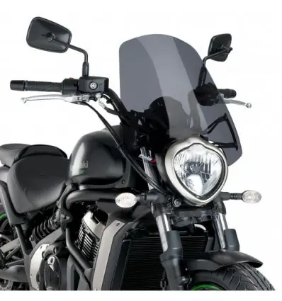 Super Prezzo Cupolino Puig Naked per Kawasaki Vulcan S fume scuro-