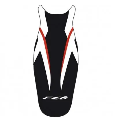Fodera sella Bagster per Yamaha FZ6 e FZ6 S2 04-09 nera, bianca e rossa- Soddisfatti O Rimborsati