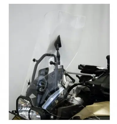 Cupolino Isotta molto alto per BMW F800GS Adventure su attacchi originali-Fumè chiaro Ordina Subito