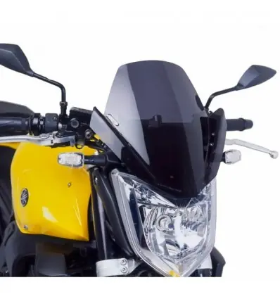 Super Prezzo Cupolino Puig Naked per Yamaha FZ1 1000 fumè scuro-