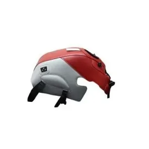 Prezzo Conveniente Copriserbatoio Bagster per BMW R1200GS 04-07 in similpelle rosso e grigio-