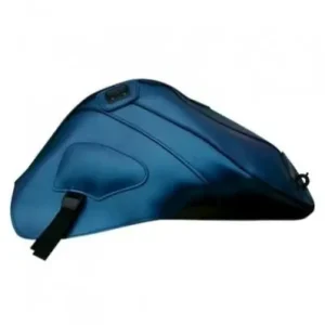Più Venduto Copriserbatoio Bagster per Triumph 675 Daytona e Street Triple 06-11 in similpelle blu perlato-