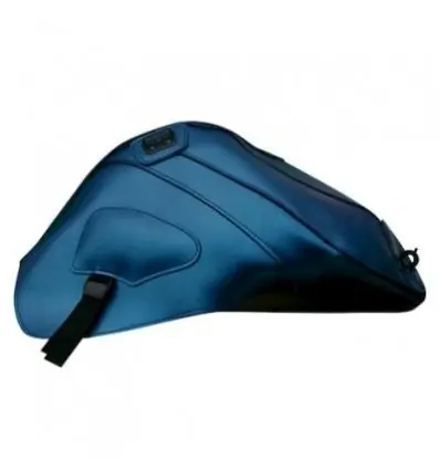 Più Venduto Copriserbatoio Bagster per Triumph 675 Daytona e Street Triple 06-11 in similpelle blu perlato-