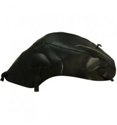 Spedizione Gratuita Copriserbatoio Bagster per Yamaha FZ6 Naked 05-09 in similpelle nero-
