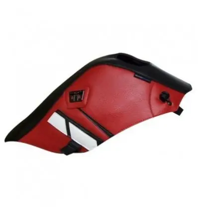 Copriserbatoio Bagster per Yamaha XT660 X e XT660 R 04-11 in similpelle nero, rosso e bianco- Più Venduto