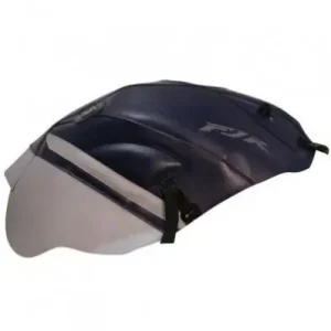 Prezzo Scontato Copriserbatoio Bagster per Yamaha FJR 1300 06-14 in similpelle blu scuro e grigio chiaro-