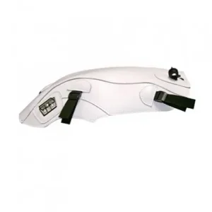 Copriserbatoio Bagster per Aprilia Mana 850 in similpelle bianco- Professionale