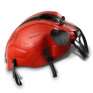 Copriserbatoio Bagster per Ducati Monster 696, 1100, 1100 S, 796, 1100 EVO 08-14 in similpelle rosso e nero- Saldi