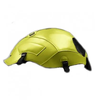 Offerta Del Giorno Copriserbatoio Bagster per Ducati Monster 696, 1100, 1100 S, 796, 1100 EVO 08-14 in similpelle giallo surf e nero-