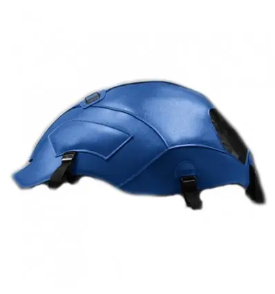 Offerta Copriserbatoio Bagster per Ducati Monster 696, 1100, 1100 S, 796, 1100 EVO 08-14 in similpelle azzurro e nero-