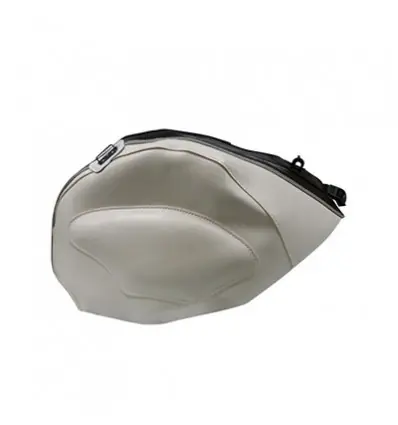 Copriserbatoio Bagster per Honda VFR 800 02-09 in similpelle nero e bianco- Novità