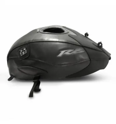Offerta Lampo Copriserbatoio Bagster per Yamaha YZF R6 08-16 in similpelle grigio cielo e nero opaco-