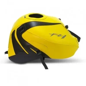 Copriserbatoio Bagster per Yamaha FZ1 NAKED 06-13 in similpelle giallo surf e nero- Spedizione Espresso
