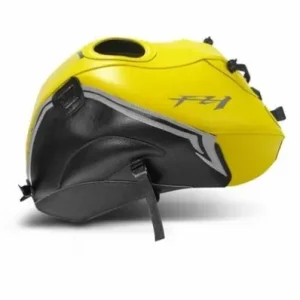 Professionale Copriserbatoio Bagster per Yamaha FZ1 NAKED 06-13 in similpelle giallo surf e nero-