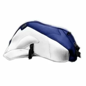 Copriserbatoio Bagster per Yamaha FZ1 FAZER S CARENATA 06-12 in similpelle blu scuro e bianco- Prezzo Scontato