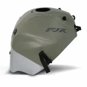 Copriserbatoio Bagster per Yamaha FJR 1300 06-14 in similpelle lichene e grigio chiaro- Consegna Rapida